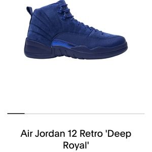 Air Jordan Retro 12 (BG) Deep Royal Blue
